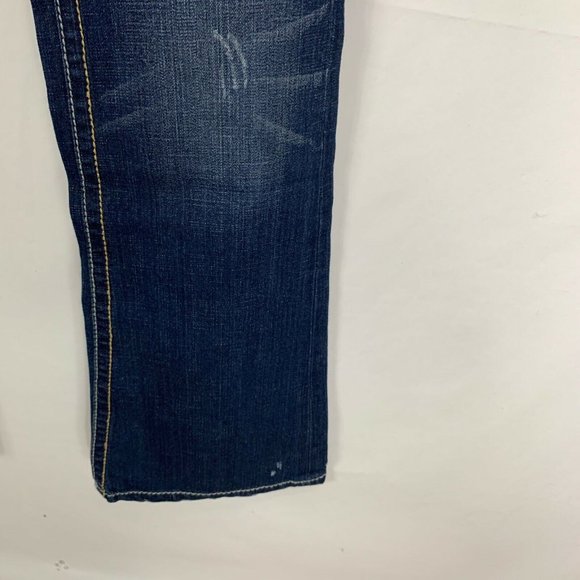 7 for All Mankind Womens Bootcut Distressed Jeans - Picture 4 of 8